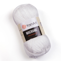 YarnArt Macrame 154 - fehér
