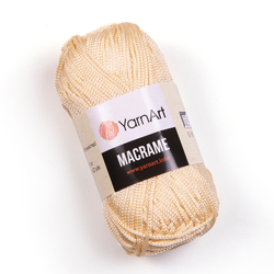 YarnArt Macrame 165 - világos bézs