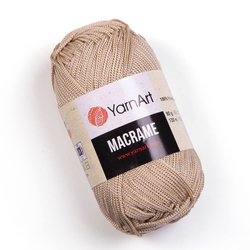 YarnArt Macrame 166 - barna bézs világos
