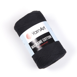 YarnArt Macrame cotton 750 - fekete