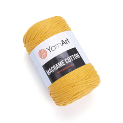 YarnArt Macrame cotton 796 - mustár