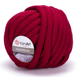 YarnArt Marshmallow 911 - bordóvörös